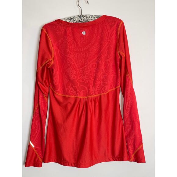 Athleta Lightweight Workout Top with Lace Detail -‎ Size M - Picture 1 of 7